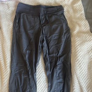 Dance studio mid rise jogger full length, lululemon, grey